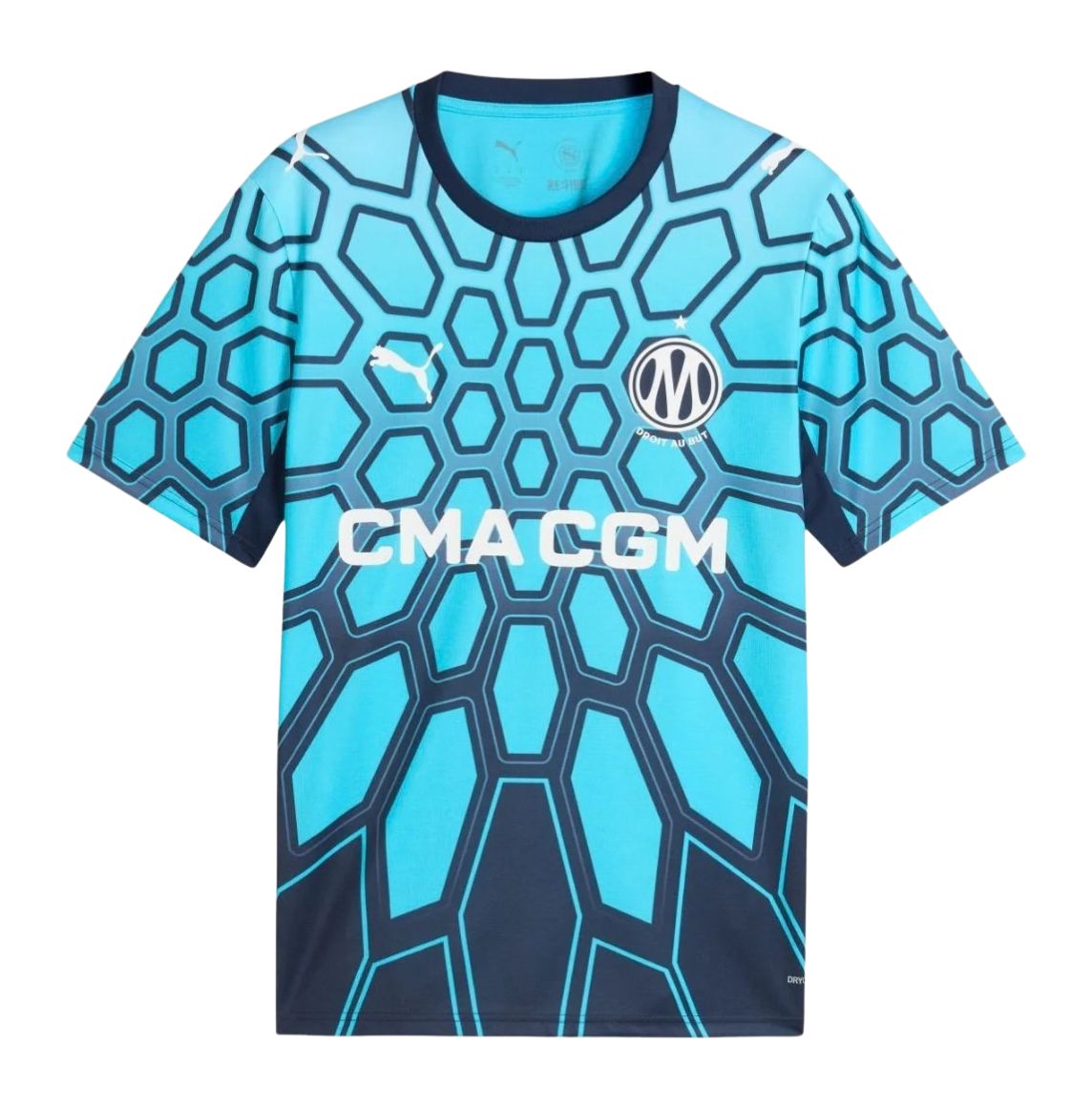 Olympique Marseille 2026-27 Blue Goalkeeper Shirt
