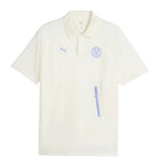 Olympique Marseille 2026-27 White Travel Polo Shirt 1