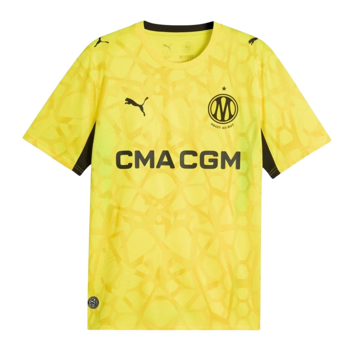 Olympique Marseille 2026-27 yellow Goalkeeper Shirt