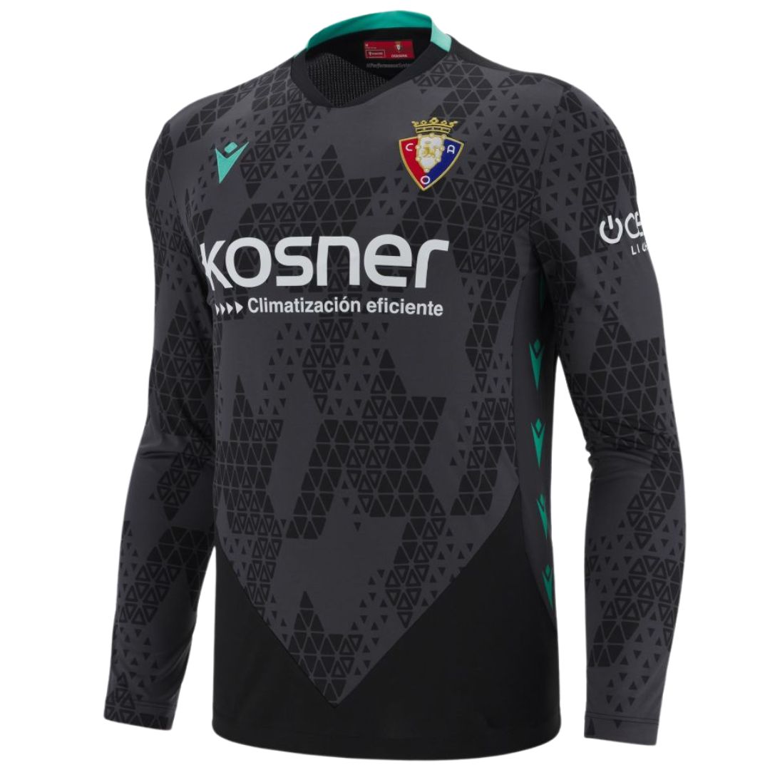 Osasuna Black Goalkeeper Shirt 25-26