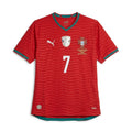 Portugal 2026-27 home shirt front, red with number 7