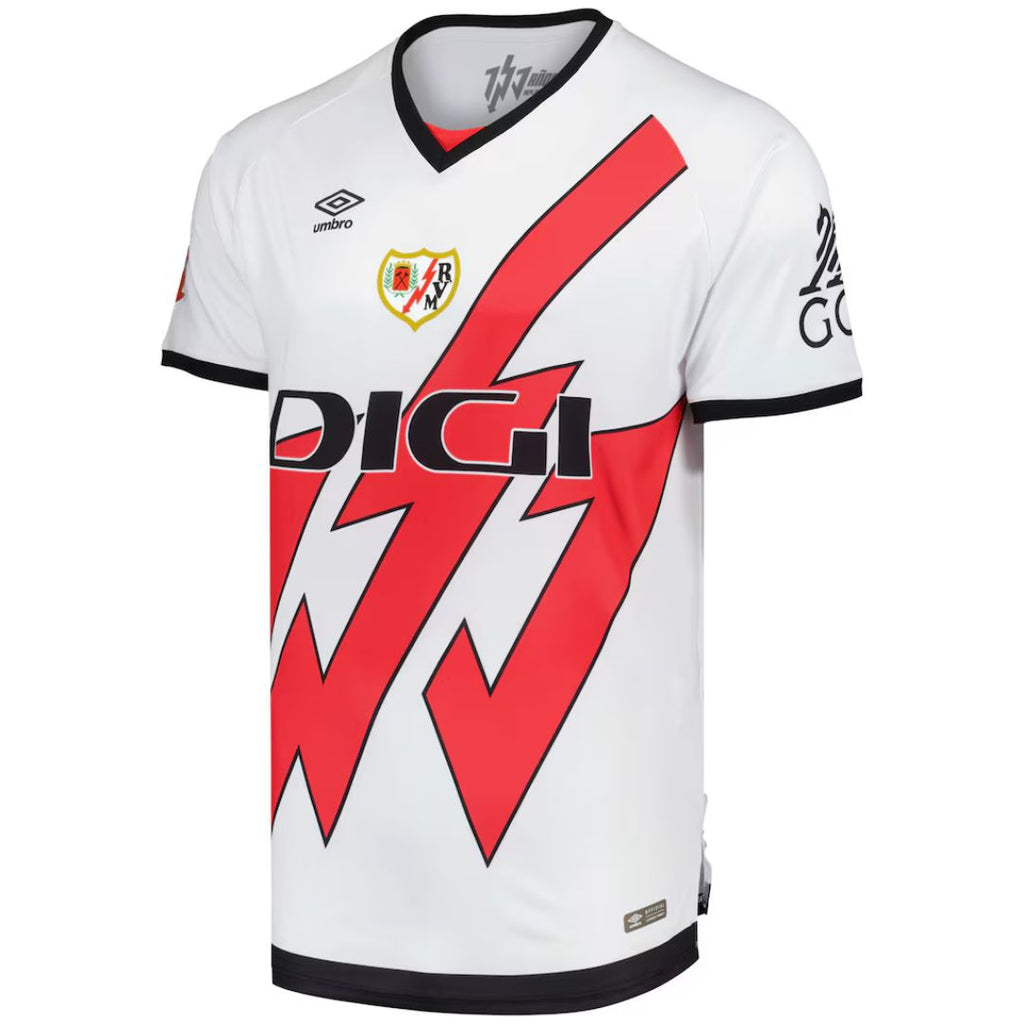 Rayo Vallecano Home Shirt 25-26