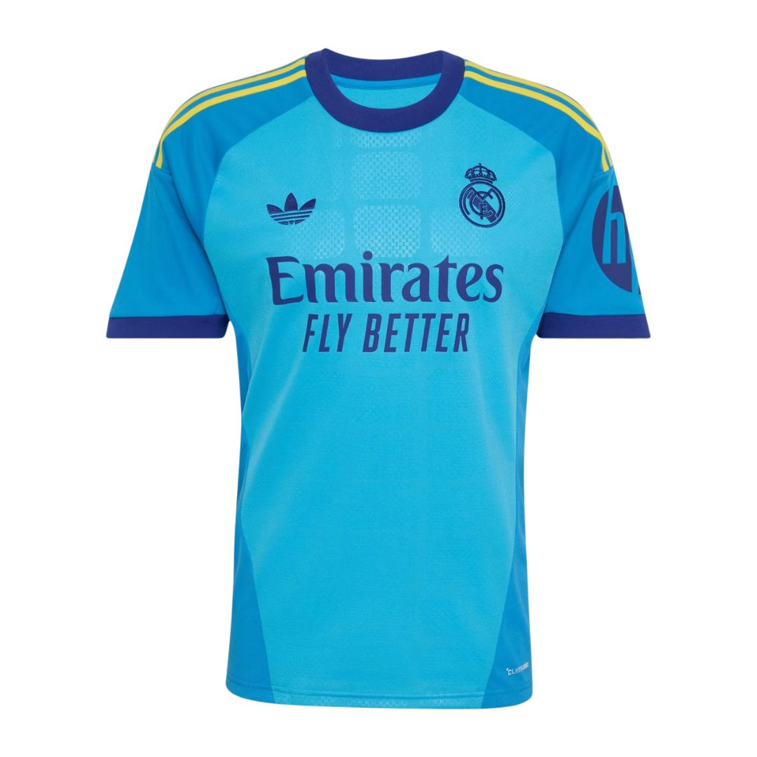 Real Madrid 2026-27 Blue Goalkeeper Jersey