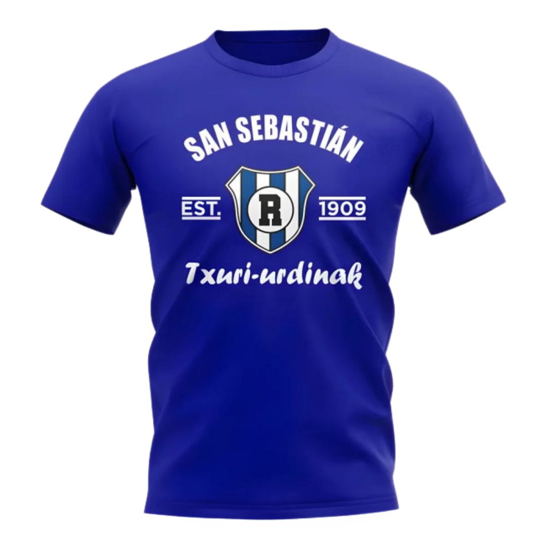 Real Sociedad Royal Established T-Shirt