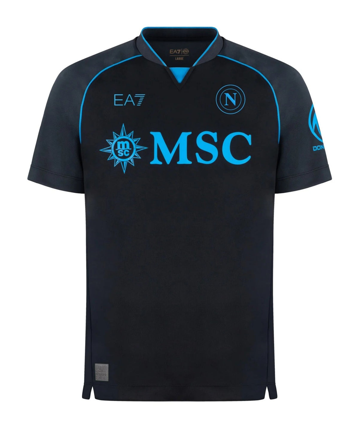 SSC Napoli 2026-27 Black Goalkeeper Shirt