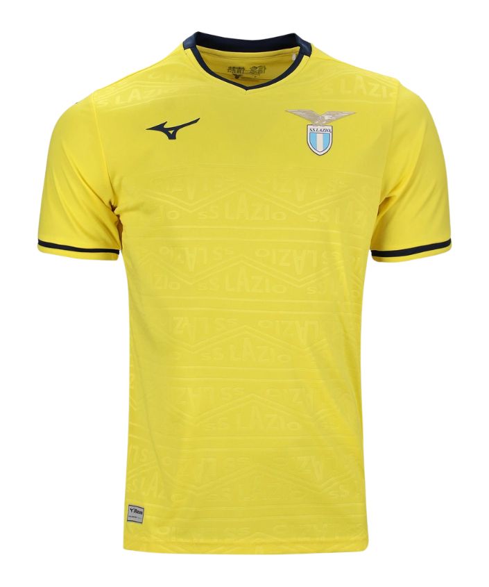 SS Lazio 2024-25 Away Yellow Shirt 1 