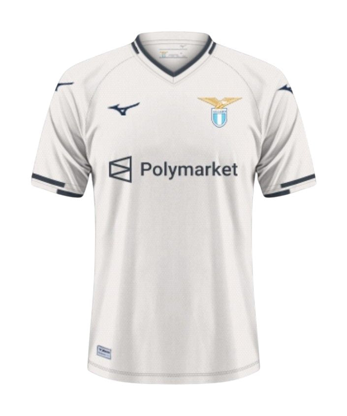 SS Lazio 2025-26 Away White Shirt