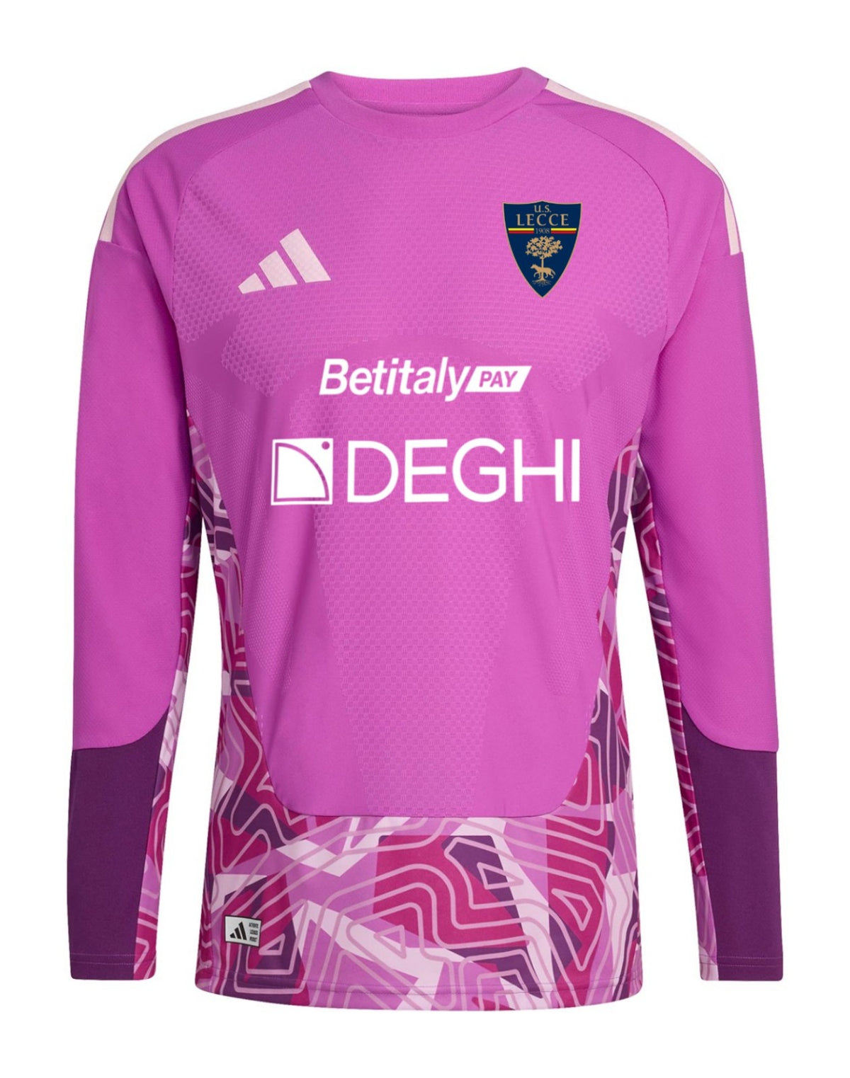 US Lecce 2026-27 Pink Goalkeeper Shirt