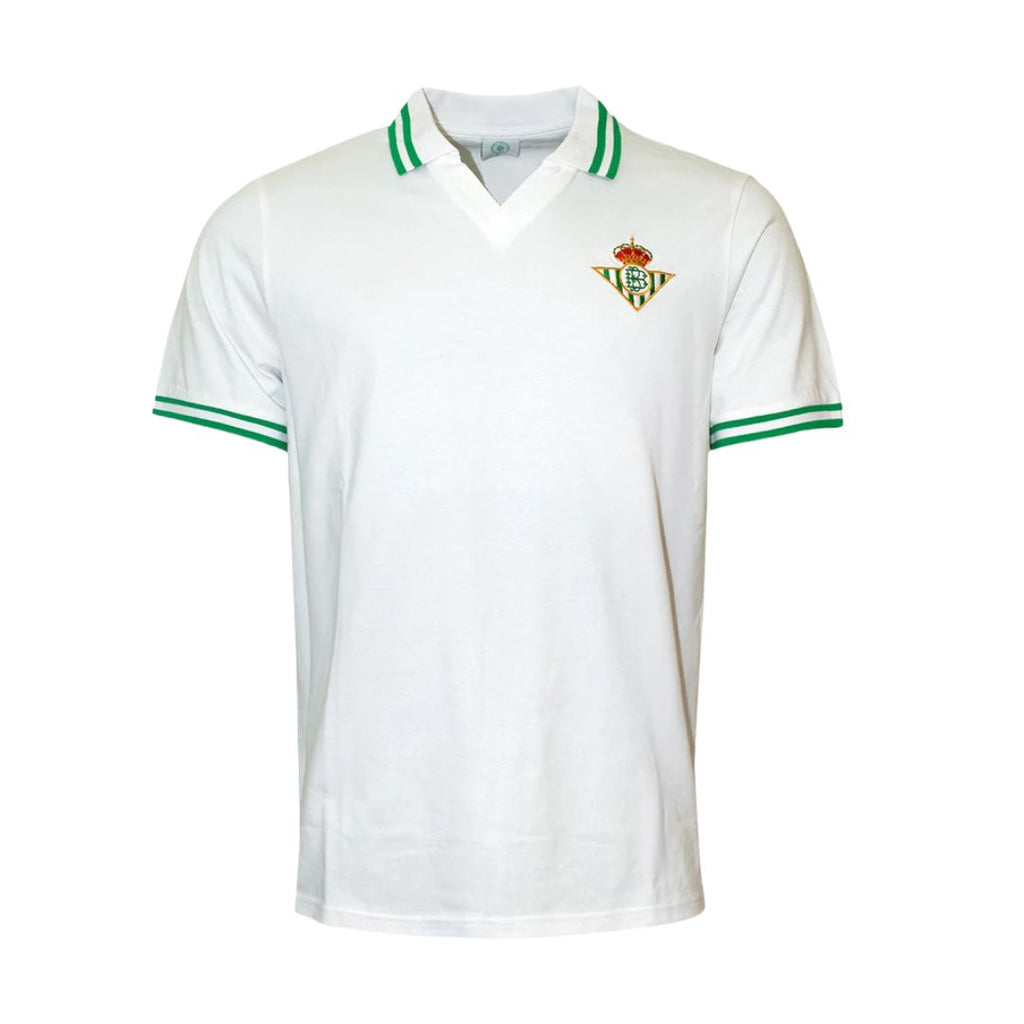 Betis Retro White Polo Shirt