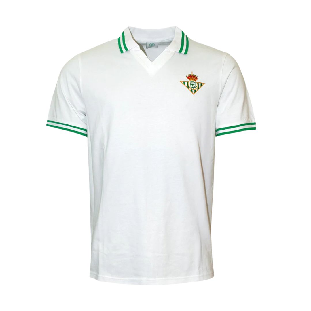 Betis Retro White Polo Shirt