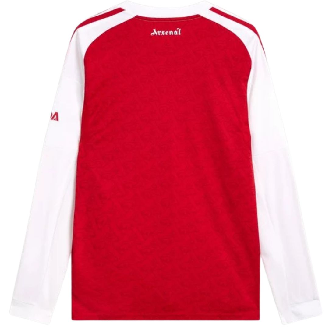 Arsenal 25-26 Long Sleeved Home Shirt