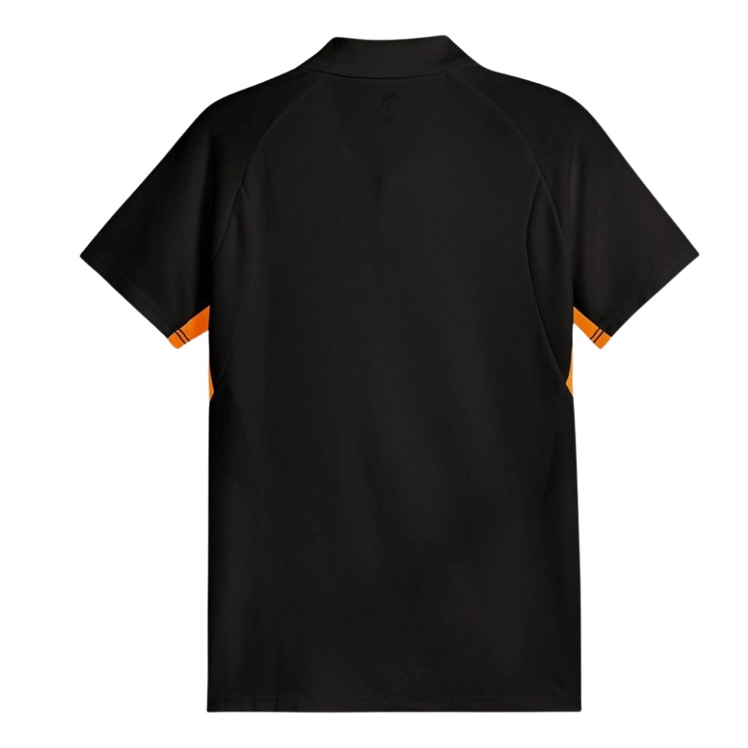 Valencia CF 2025-26 Black Travel Polo Shirt