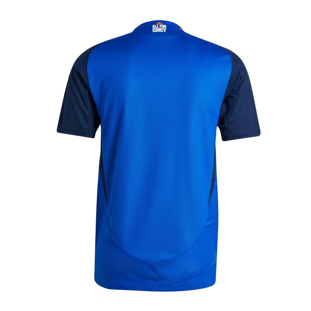 FC Cincinnati 2026 home shirt back view in blue