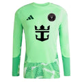 Inter Miami 2026 mint goalkeeper shirt front, long sleeves