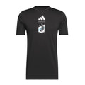 Minnesota United 2026 black travel shirt front with club crest