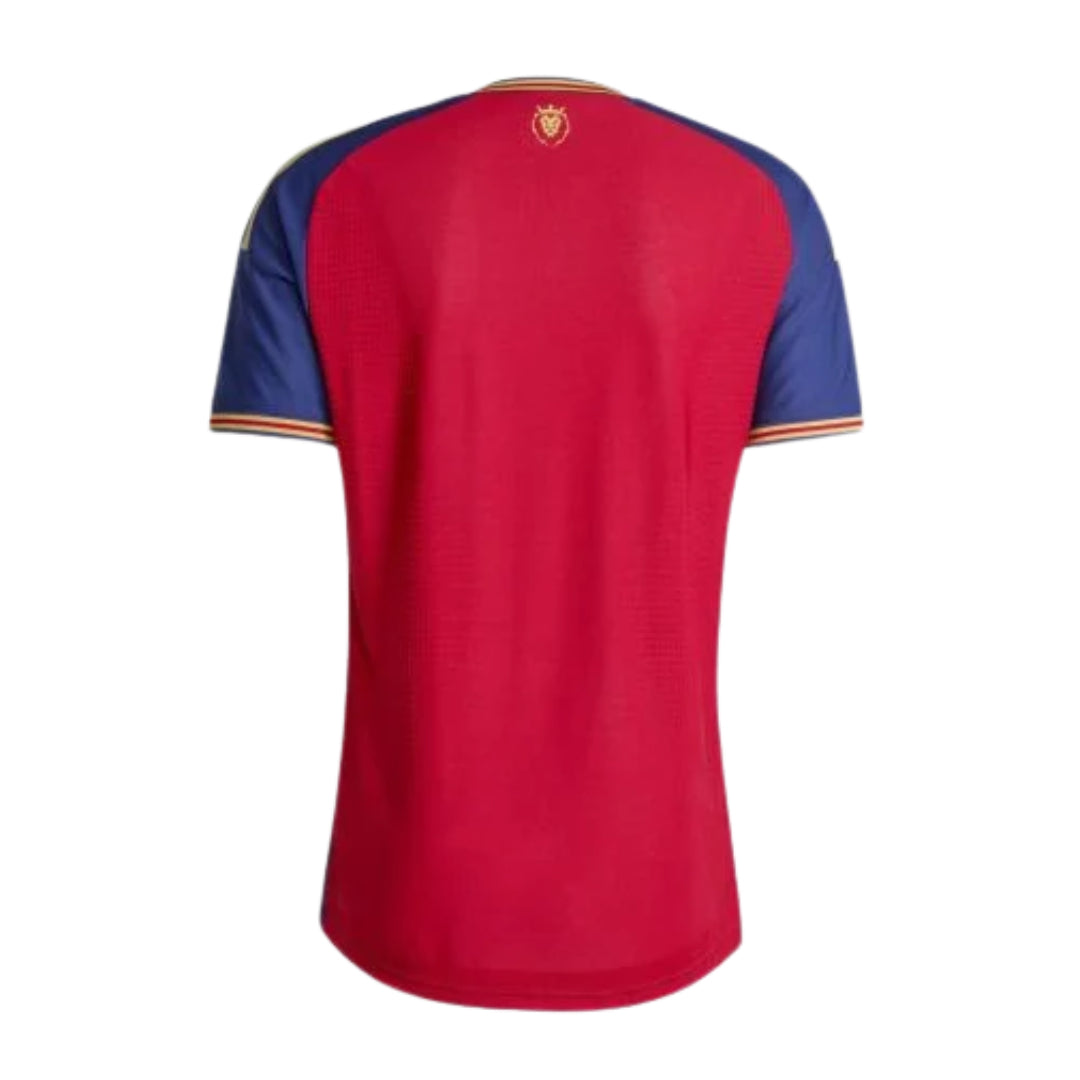 Real Salt Lake 2026 home shirt back view in claret