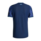 Sporting Kansas City 2026 away shirt back view in navy