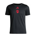 St. Louis City 2026 travel shirt front, black with red crest