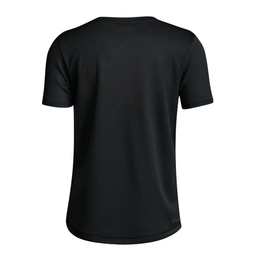 St. Louis City 2026 travel shirt back view, plain black