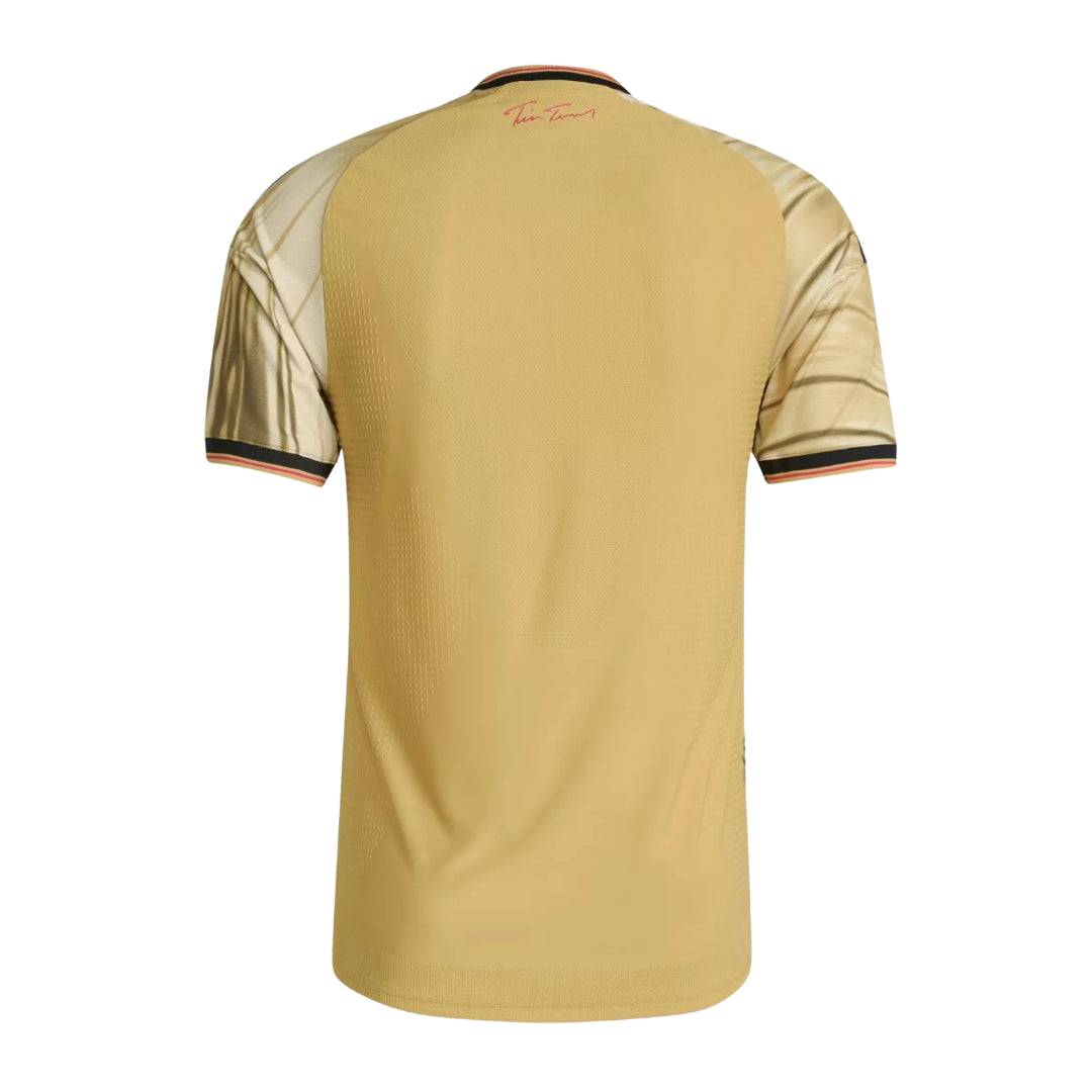 St. Louis City 2026 away shirt back view in light gold