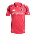 St. Louis City 2026 home shirt front, Forever CITY Red kit