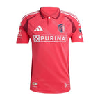 St. Louis City 2026 home shirt front, Forever CITY Red kit