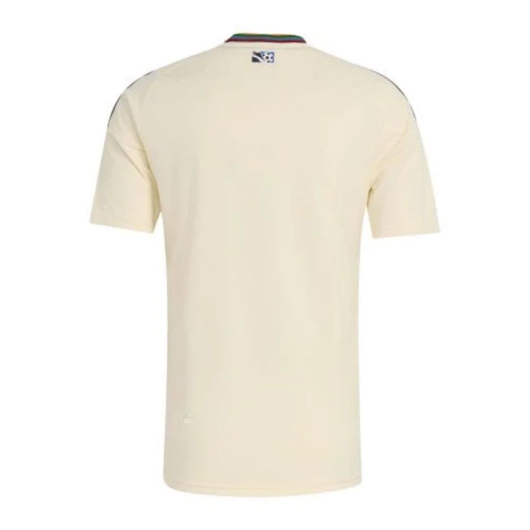 Philadelphia Union 2026 third shirt back view, vintage cream retro kit