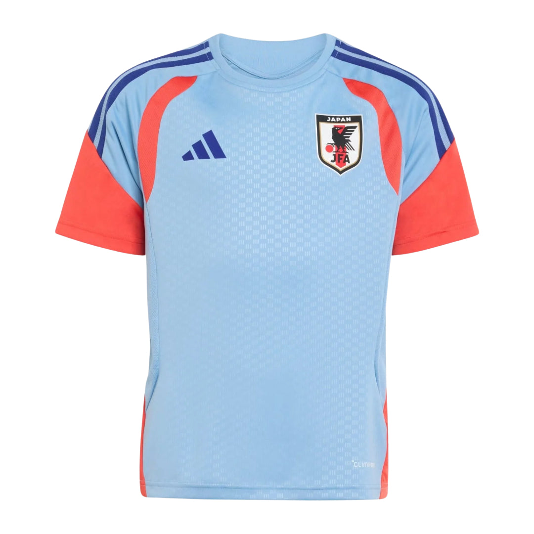 Japan 2026 light blue training shirt front