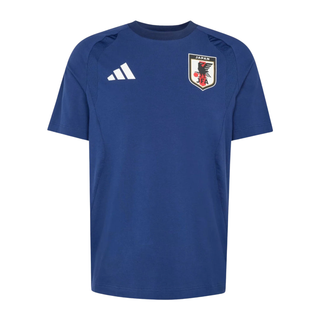 Japan 2026 plain blue travel shirt front