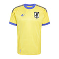 Japan 2026 yellow goalkeeper shirt front with blue trim