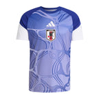 Japan 2026 pre-match home shirt front with ripple print
