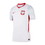 Poland 2026 home shirt front, white with red sides