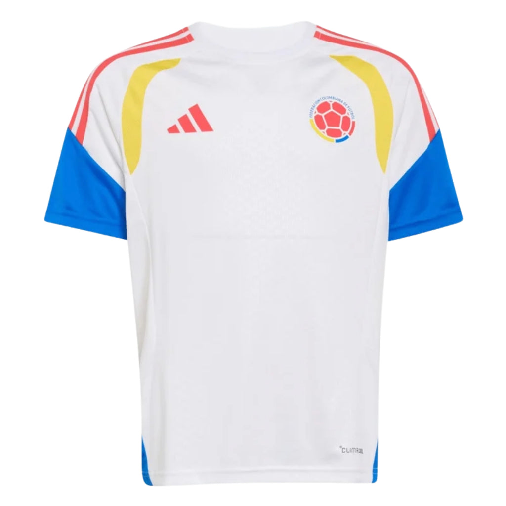 Colombia 2026 white training shirt front