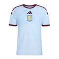 Aston Villa 2026-27 third shirt front in light blue with claret trim