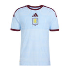 Aston Villa 2026-27 third shirt front in light blue with claret trim