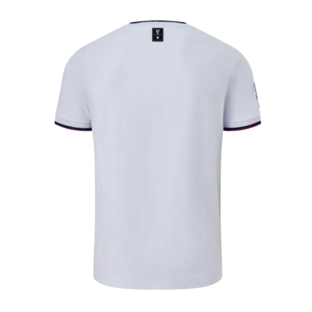 Crystal Palace 2026-27 white travel shirt back view