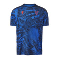 Crystal Palace 2026-27 pre-match shirt front with blue abstract print