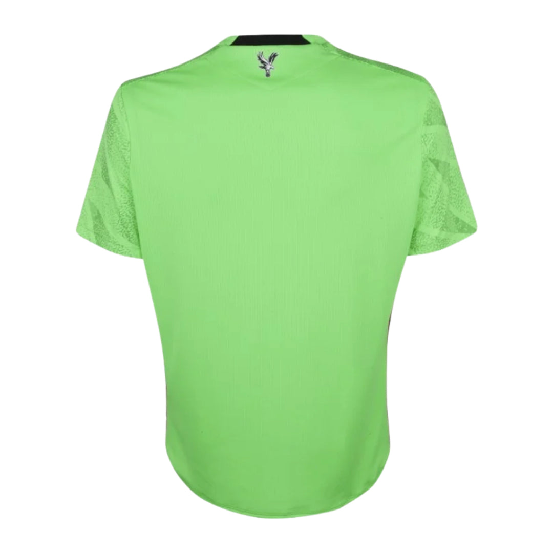 Crystal Palace 2026-27 green goalkeeper shirt back view