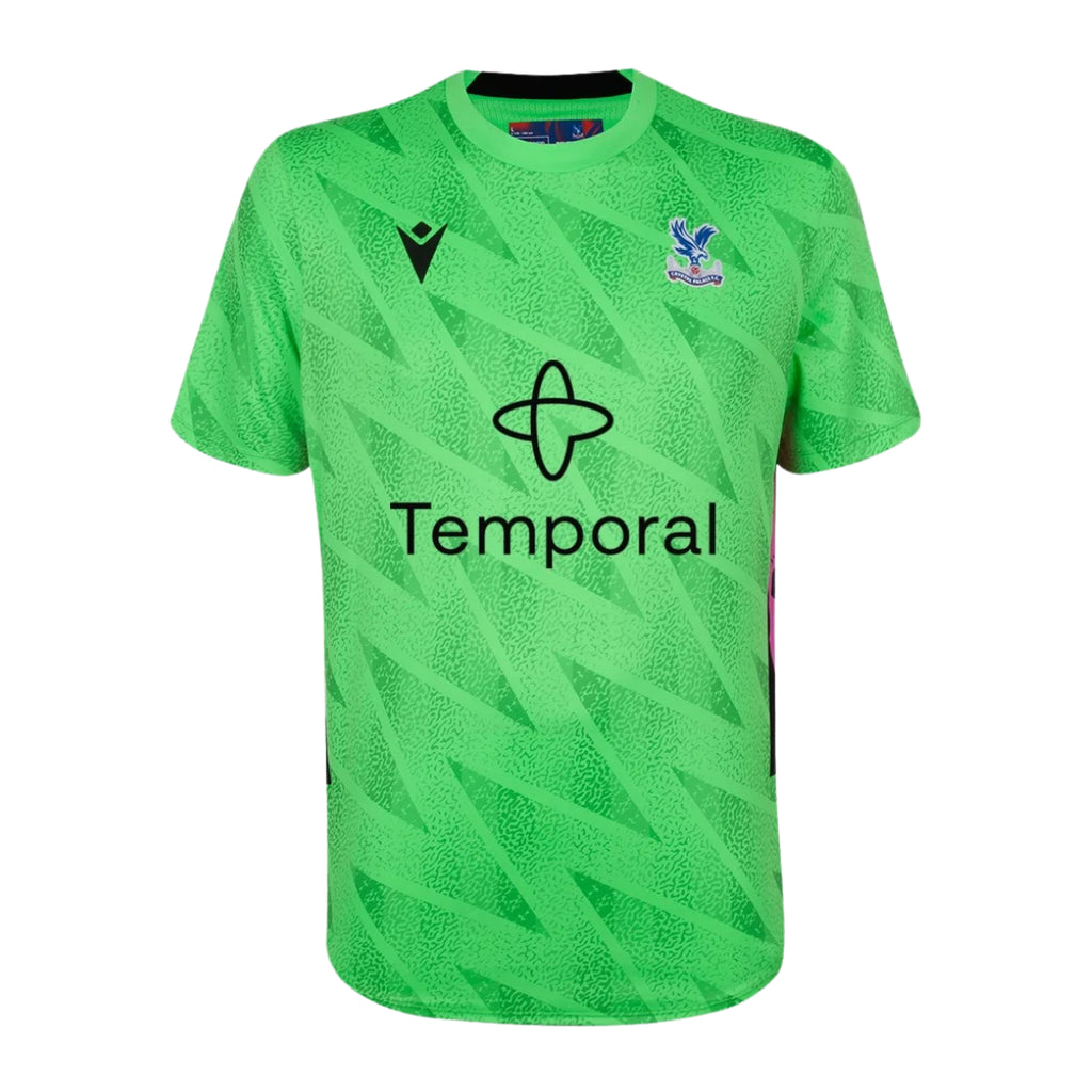 Crystal Palace 2026-27 green goalkeeper shirt front