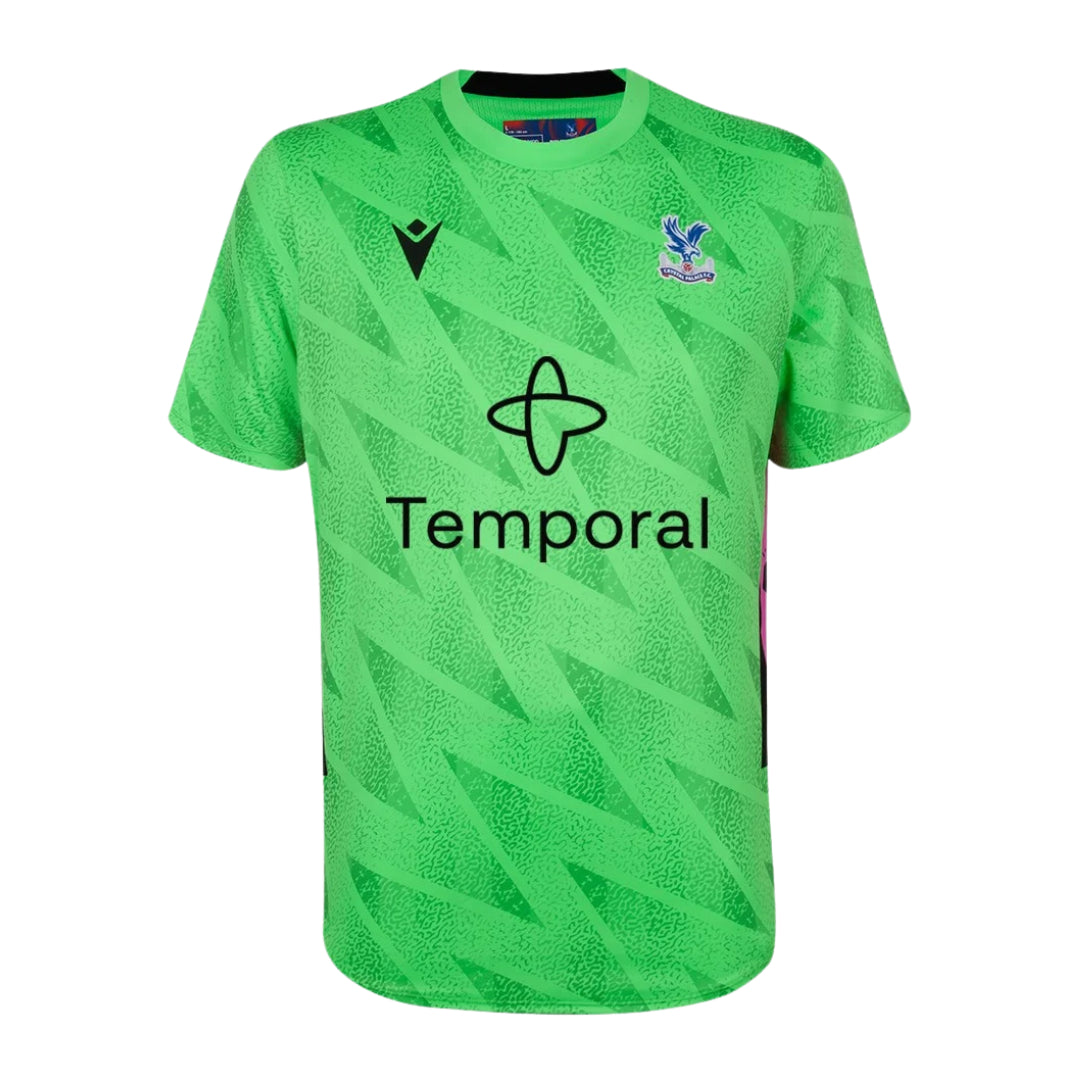 Crystal Palace 2026-27 green goalkeeper shirt front