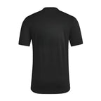 DC United 2026 graphic travel shirt back view in black