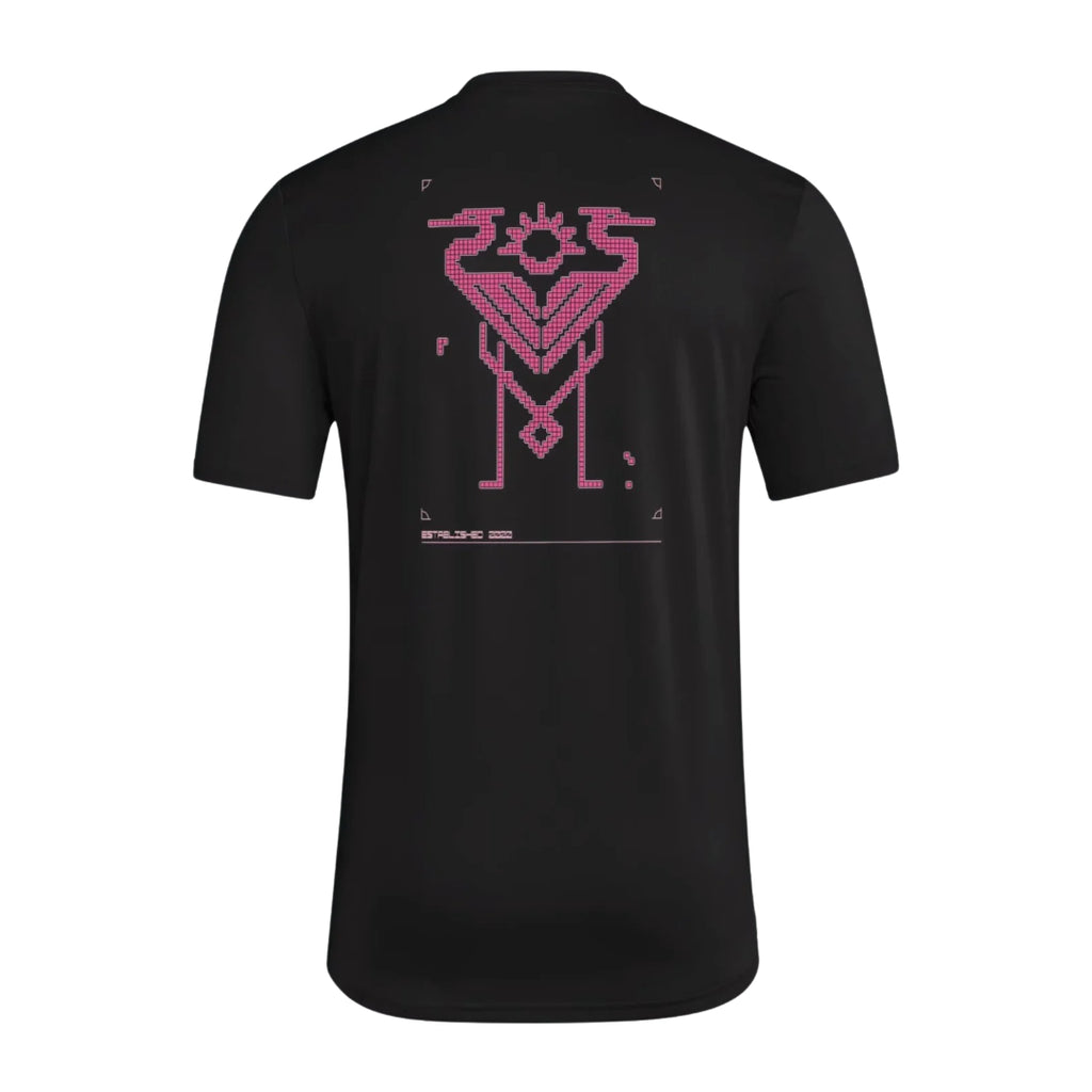 Inter Miami 2026 travel shirt back with pink 305 graphic