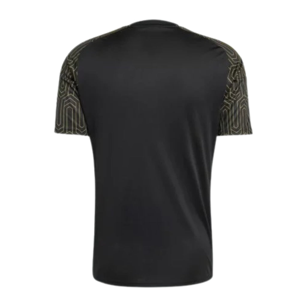 Los Angeles FC 2026 home shirt back view in black