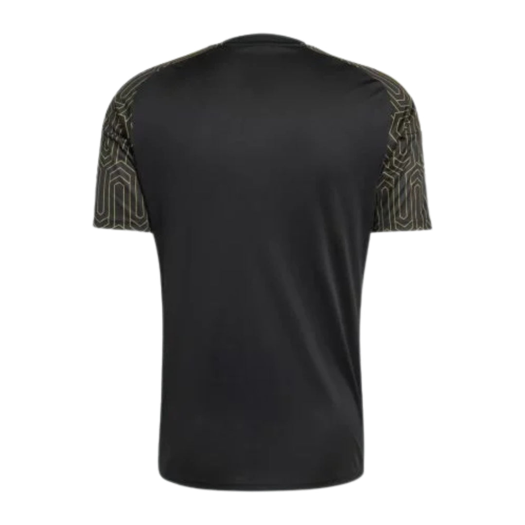 Los Angeles FC 2026 home shirt back view in black