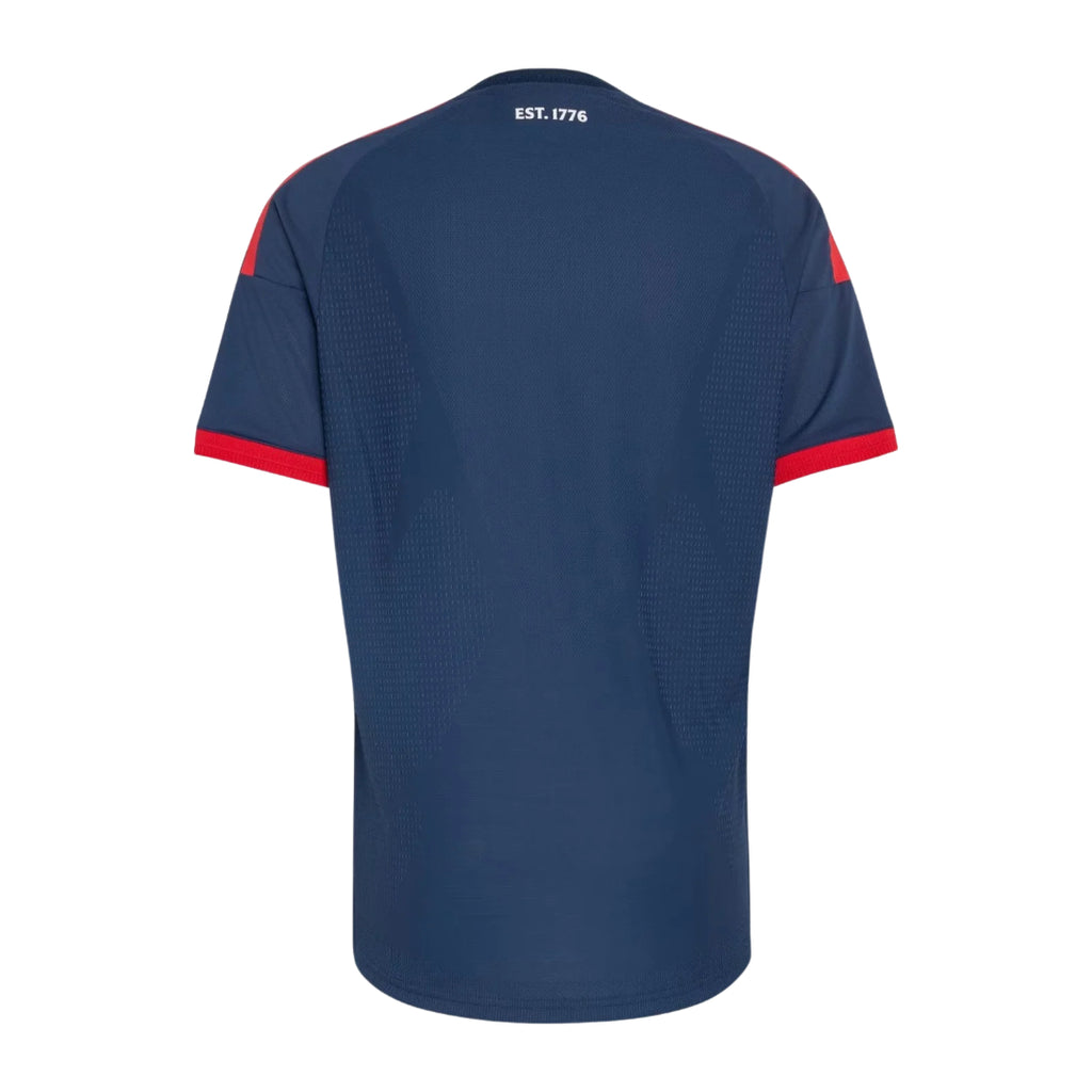 New England Revolution 2026 home shirt back view in navy