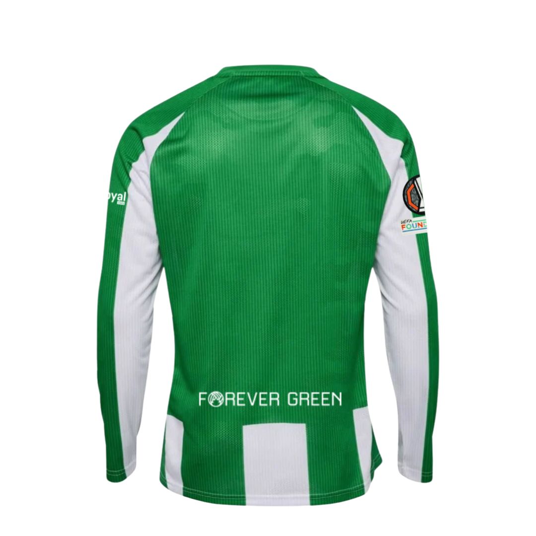 Real Betis Long Sleeve Home Shirt 2025-26