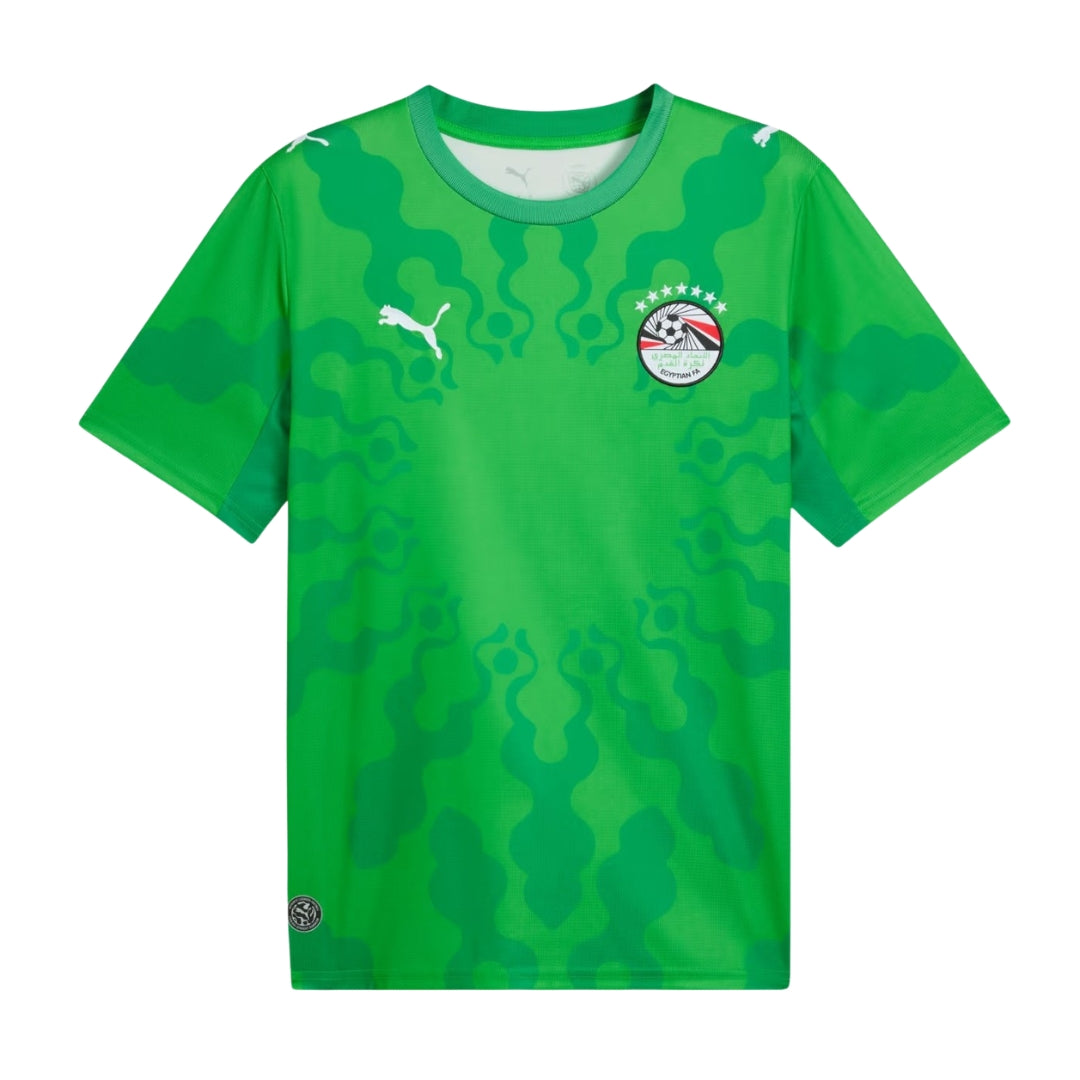 Egypt 2026 green goalkeeper shirt front