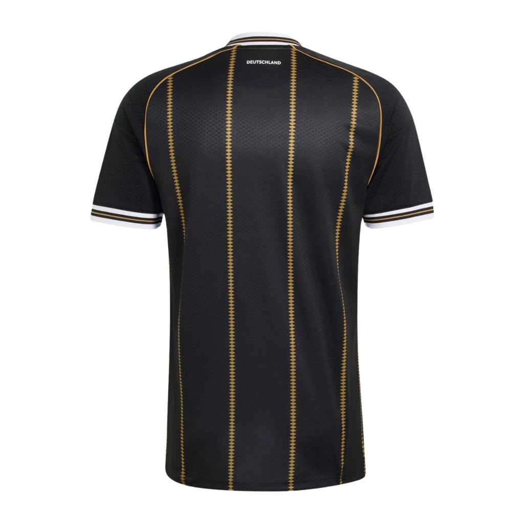 Germany 2026 black pinstripe shirt back view