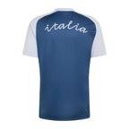 Italy 2026 pre-match away shirt back with Italia script