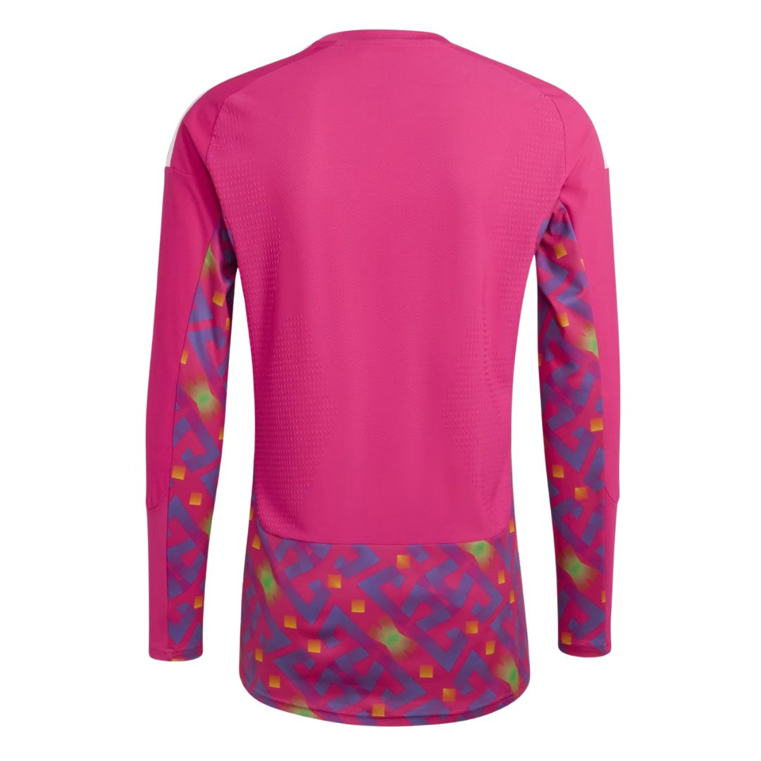 Mexico 2026 pink goalkeeper shirt back view